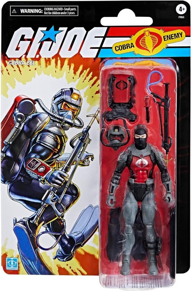 G.I. Joe 6" Classified Series Cobra Eel (Retro), Verzenden, Nieuw