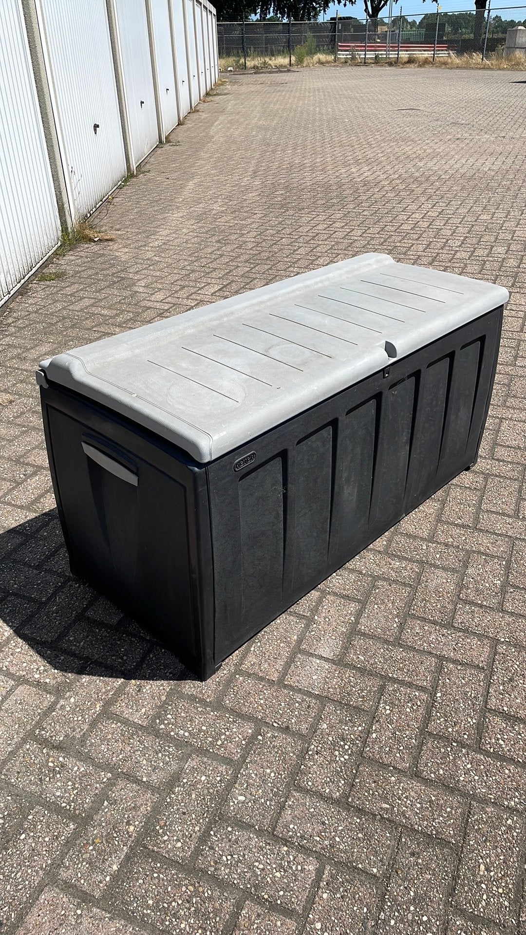 Keter kussen opbergbox, Ophalen, Gebruikt