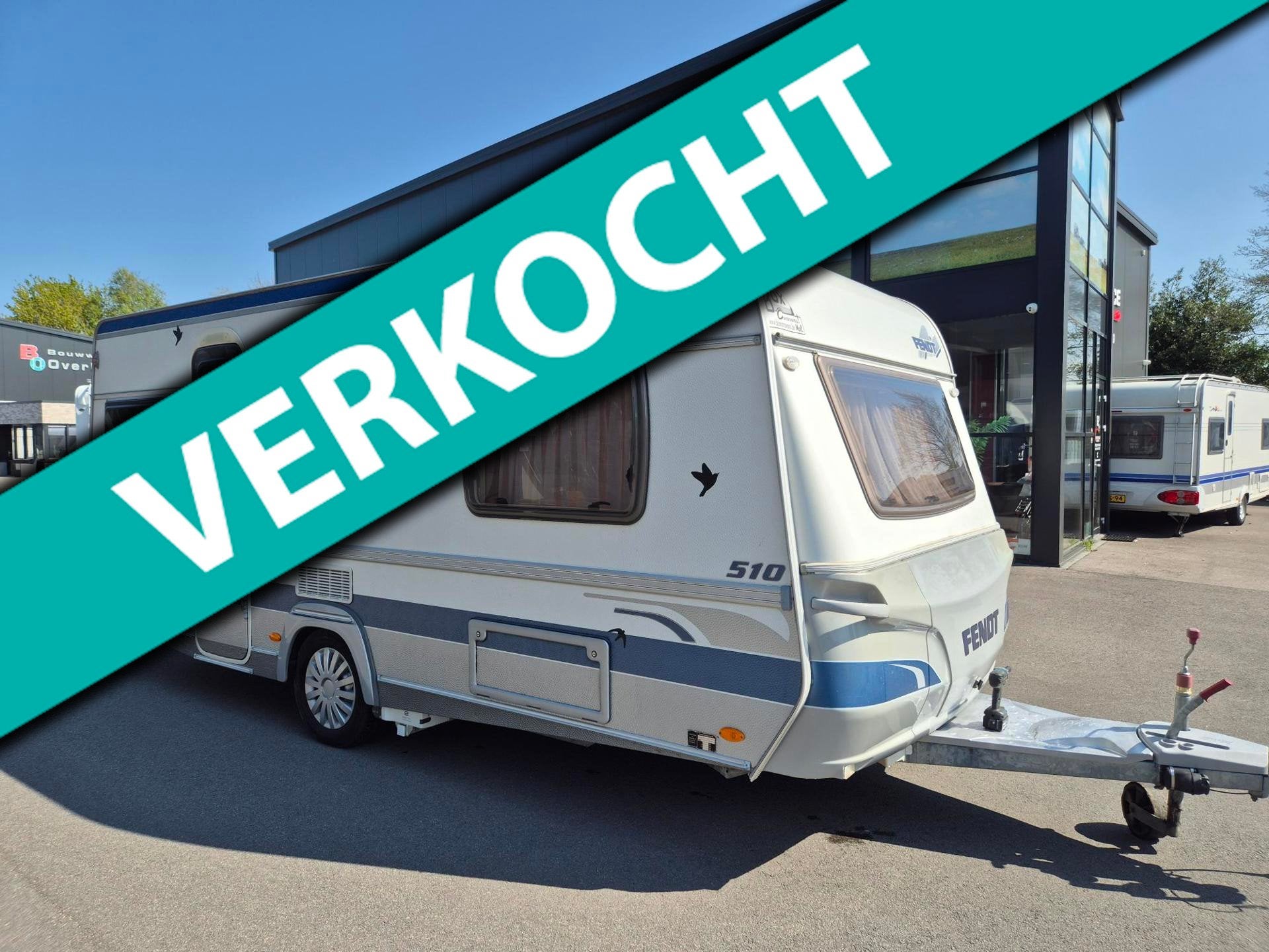 FENDT 510 Saphir Enkele bedden Airco, Mover Voortent 1e Eig., Rondzit, Bedrijf, Verkoop@caravan-aanhanger.nl, 5 tot 6 meter