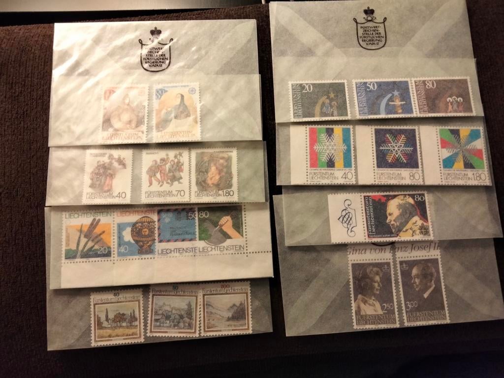 Liechtenstein postzegels 1983, Ophalen of Verzenden, Buitenland