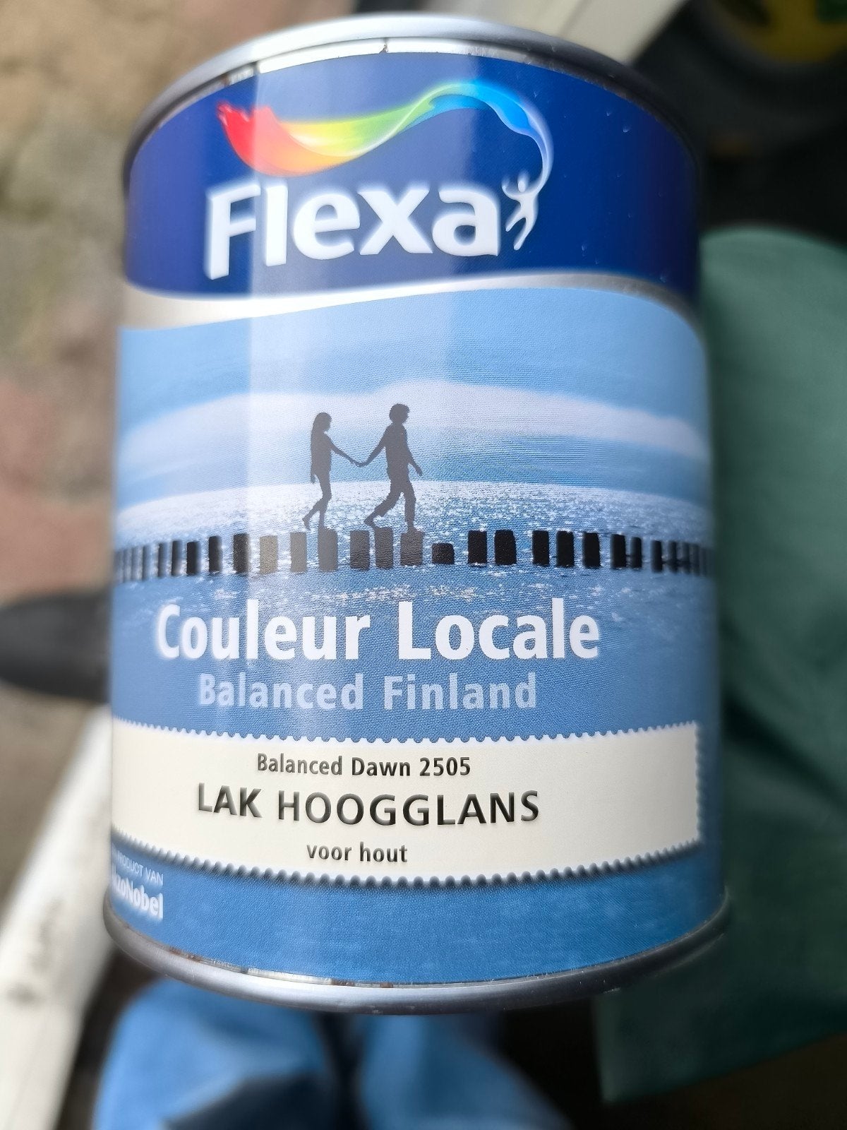 Flexa Couleur Locale Lak Hoogglans Balanced Finland, Blauw, Nieuw, Ophalen of Verzenden, Lak