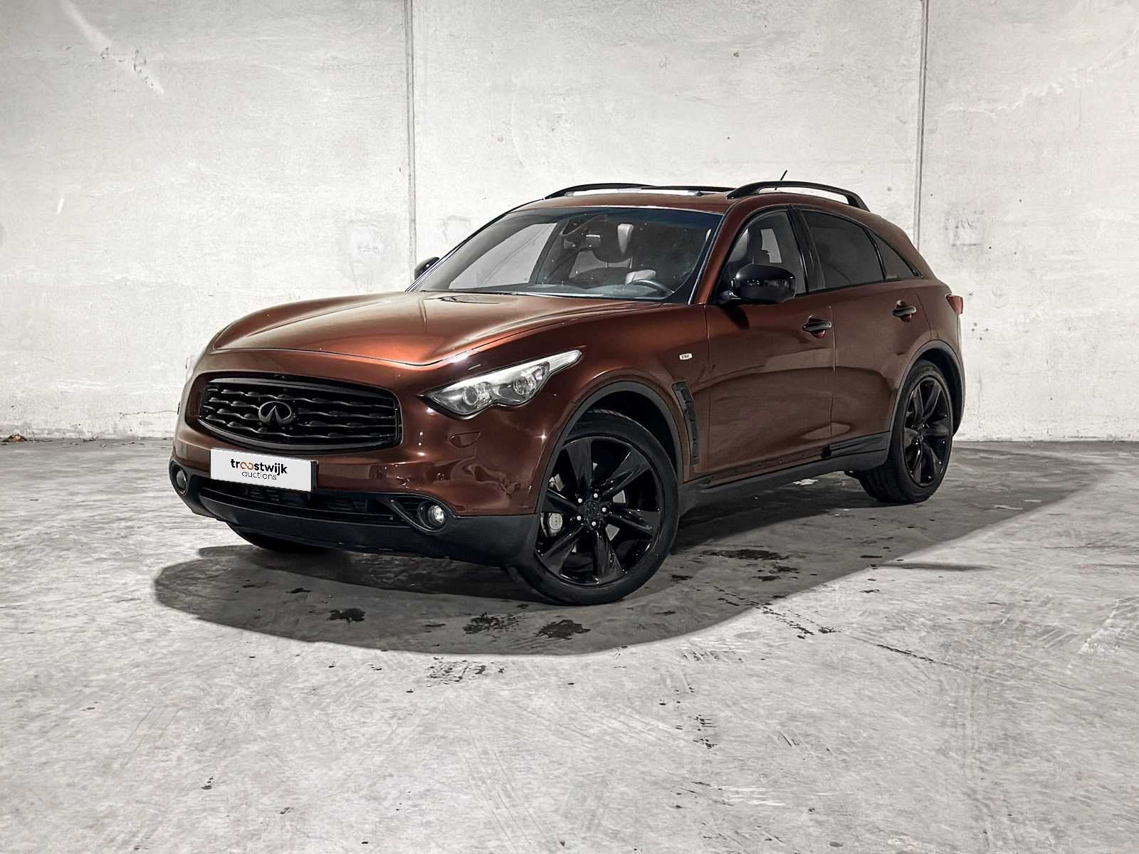 Infiniti FX 30d GT Premium 238pk 2012, 92-ZKP-3, Auto's, Euro 5, Gebruikt, 255 €/maand, Bedrijf