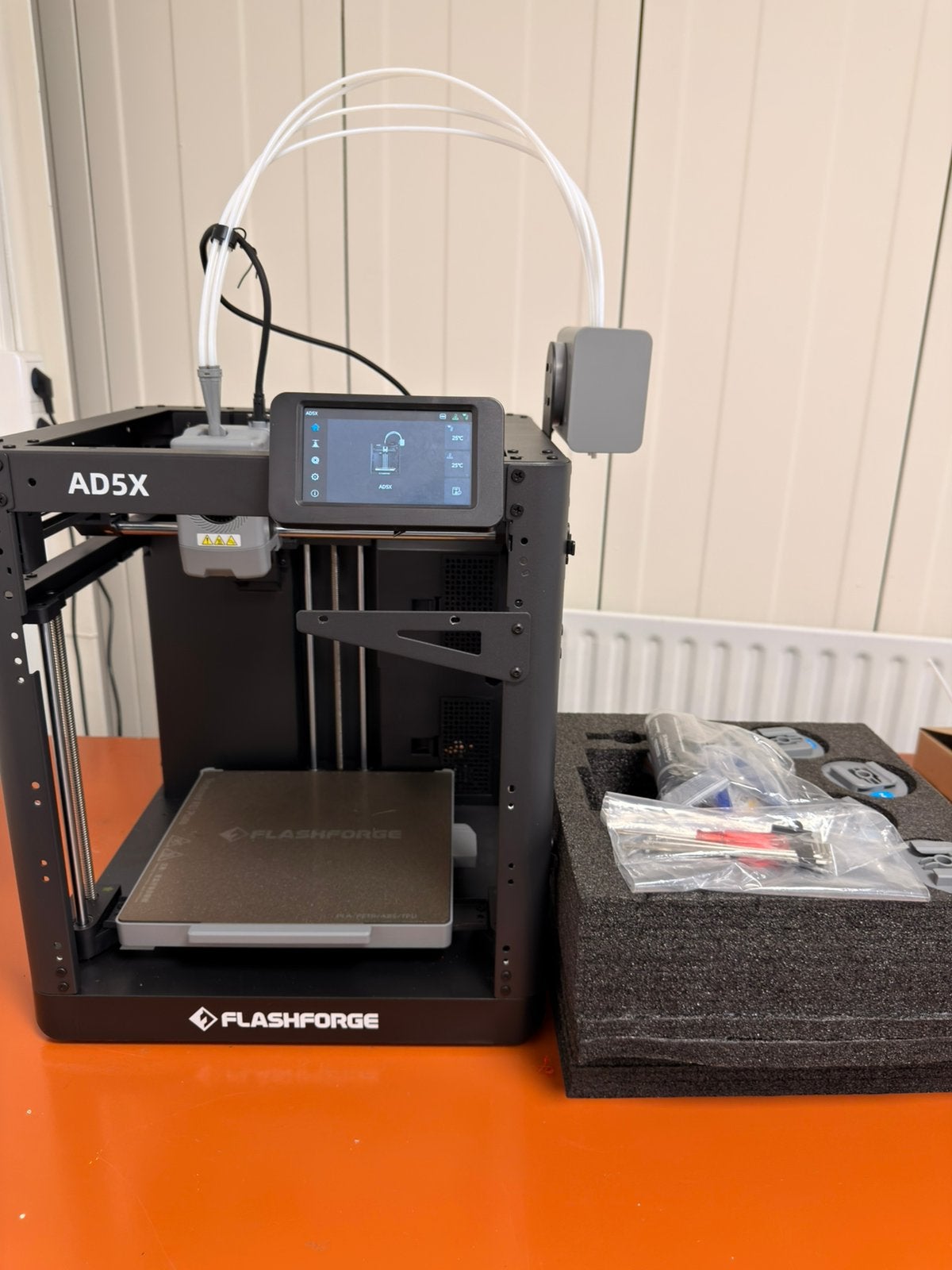 Flashforge 5X Multi Kleur 3d printer, Ophalen of Verzenden, Zo goed als nieuw