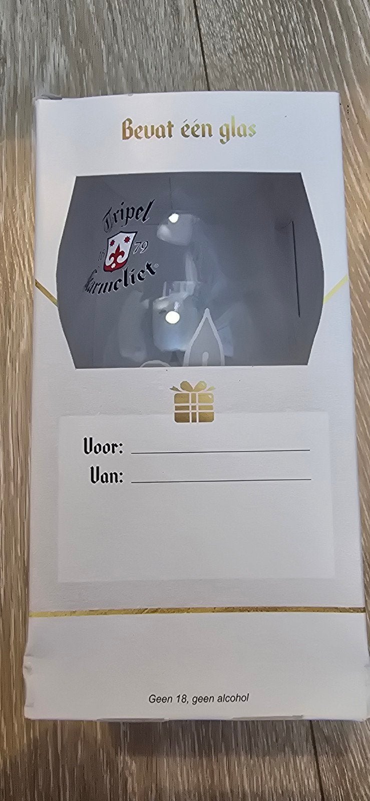 Tripel Karmeliet proost op jou glas, Verzamelen, Biermerken, Ophalen of Verzenden, Nieuw, Glas of Glazen, Overige merken