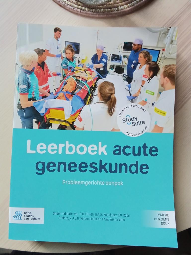 Leerboek acute geneeskunde - Probleemgerichte aanpak, Boeken, Ophalen, HBO, Zo goed als nieuw, E.C.T.H. Tan, H.A.H. Kaasjager, F.D. Kooij e.a.