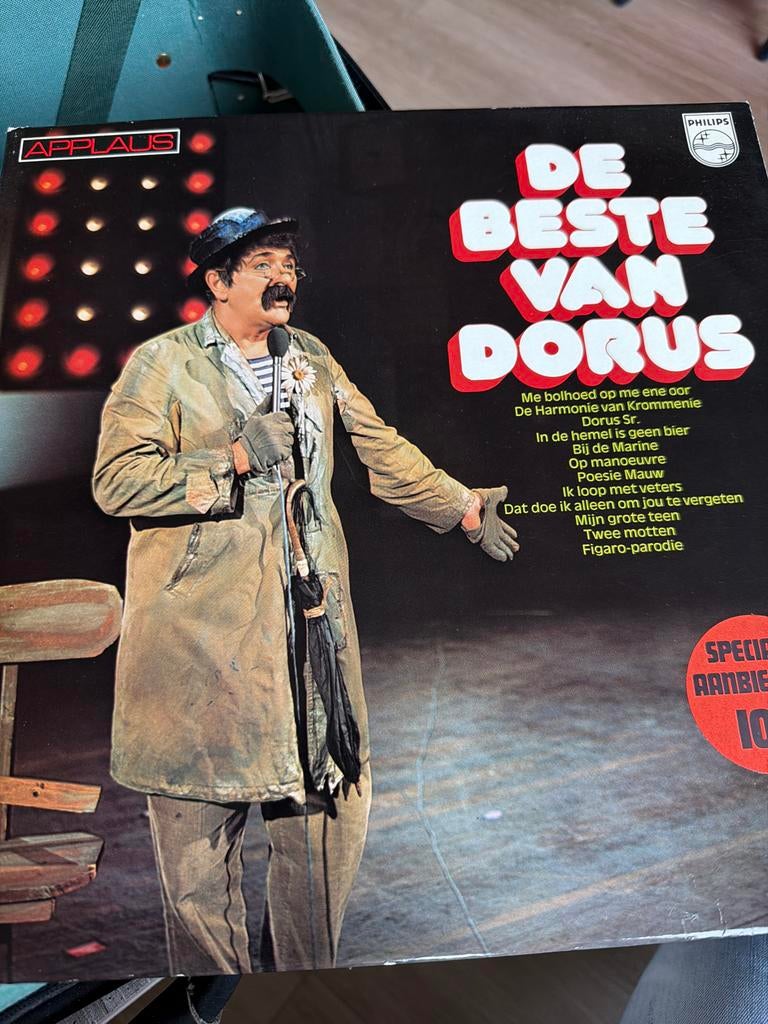 LP: De Beste Van Dorus - Philips Applaus, Ophalen, 1970 - 1979, Gebruikt, 12 inch