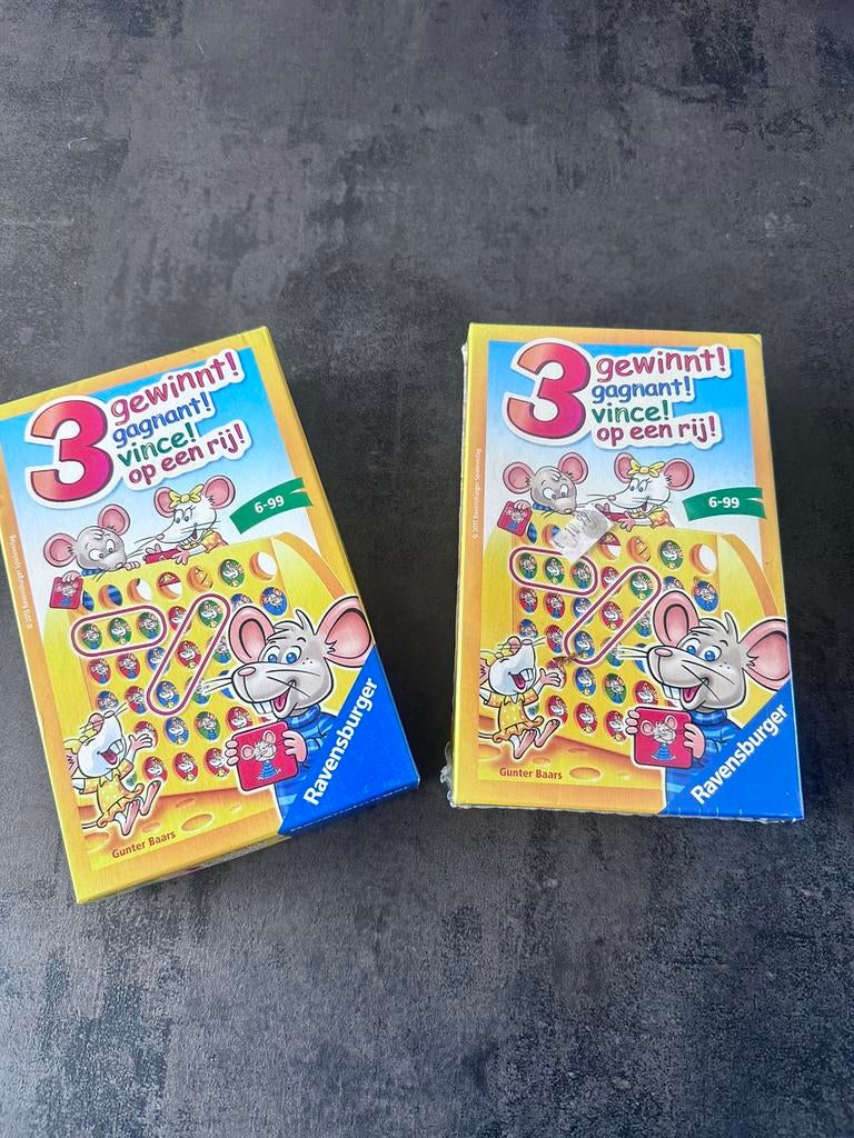 3 op een rij - muizenspel, Ophalen of Verzenden, Nieuw