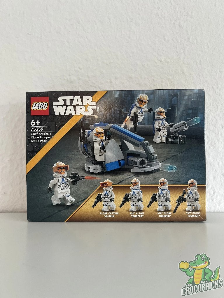 LEGO Star Wars 75359 332nd Ahsoka's Clone Trooper Battle Pac, Compleet, Star Wars, Verzenden, Lego