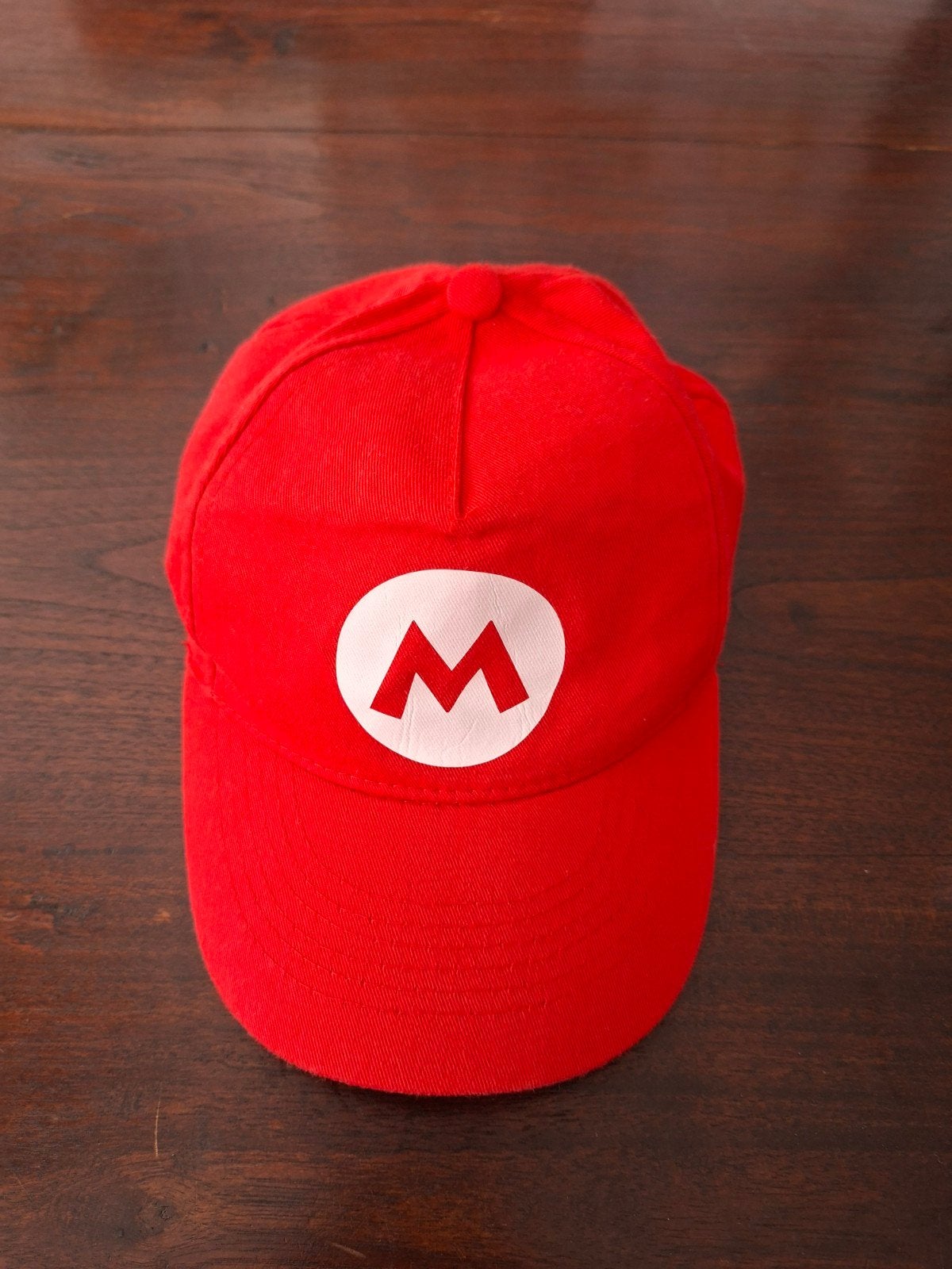 Super Mario pet, Ophalen of Verzenden, Zo goed als nieuw, Jongen of Meisje, Pet