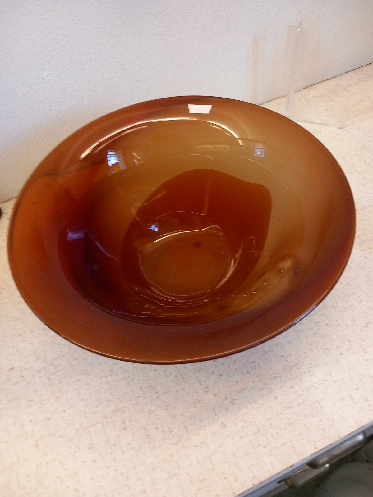 Nieuwe mondgeblazen glazen schaal - Unica, Ophalen of Verzenden