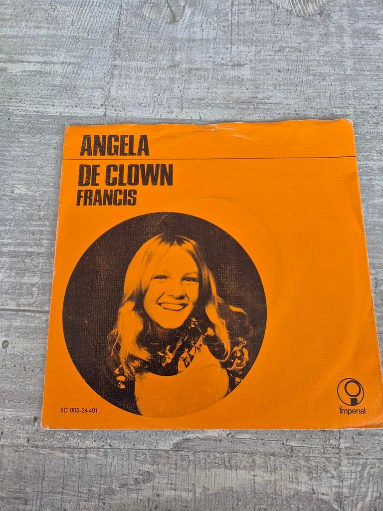 Zeldzame oude piraten single van Angela de Clown, Ophalen of Verzenden, Gebruikt, Nederlandstalig