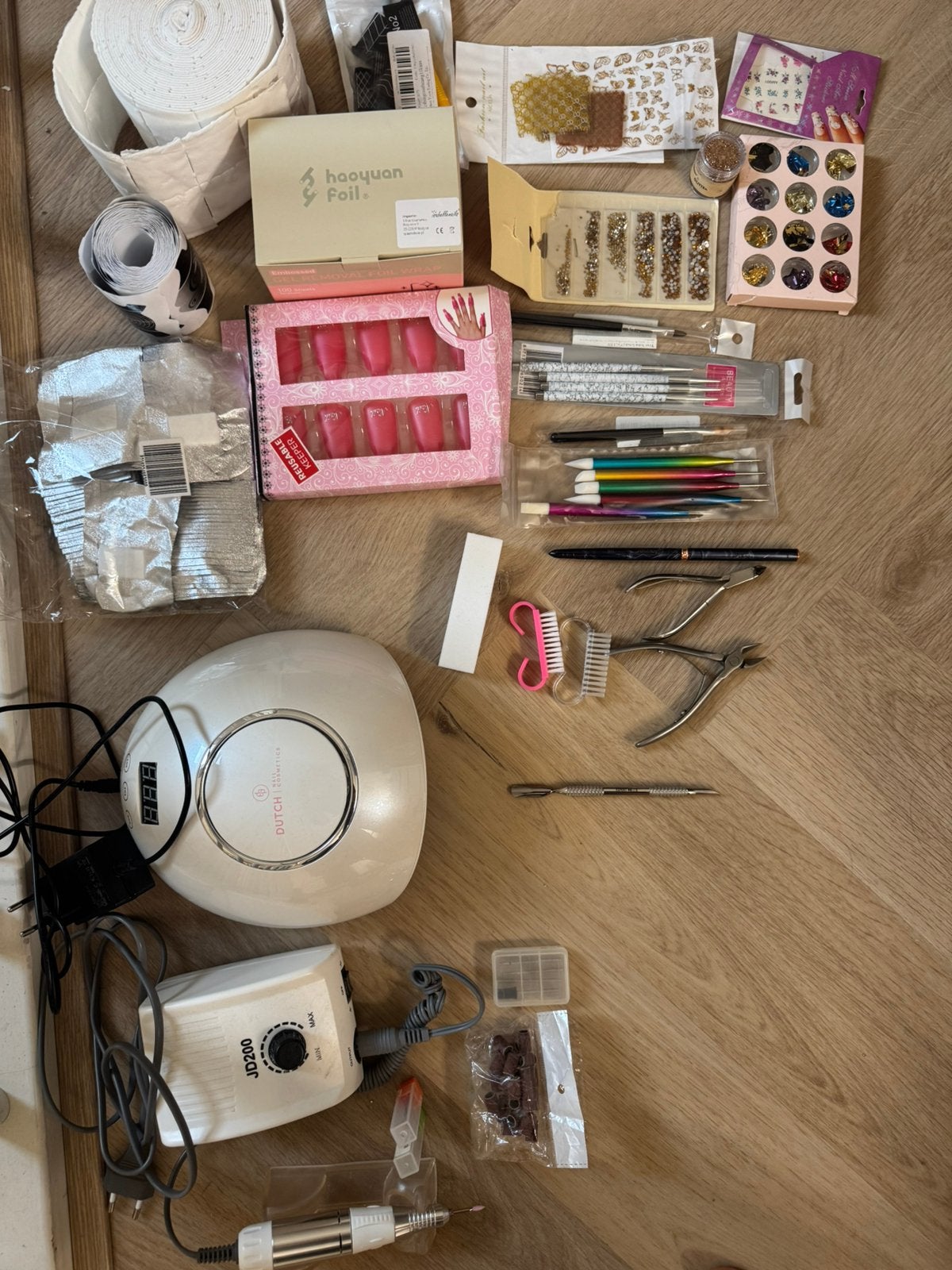 Manicure set ( UV light, nails drill and extras), Ophalen, Zo goed als nieuw, Overige typen