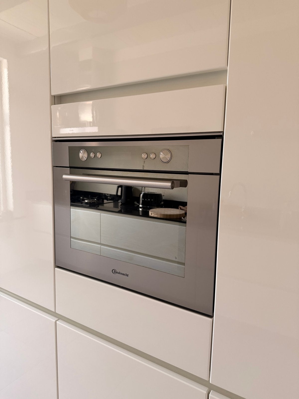 Bauknecht Inbouw Combi Magnetron Oven - 60x45cm Nis, Ophalen, 45 tot 50 cm, Bauknecht, Gebruikt