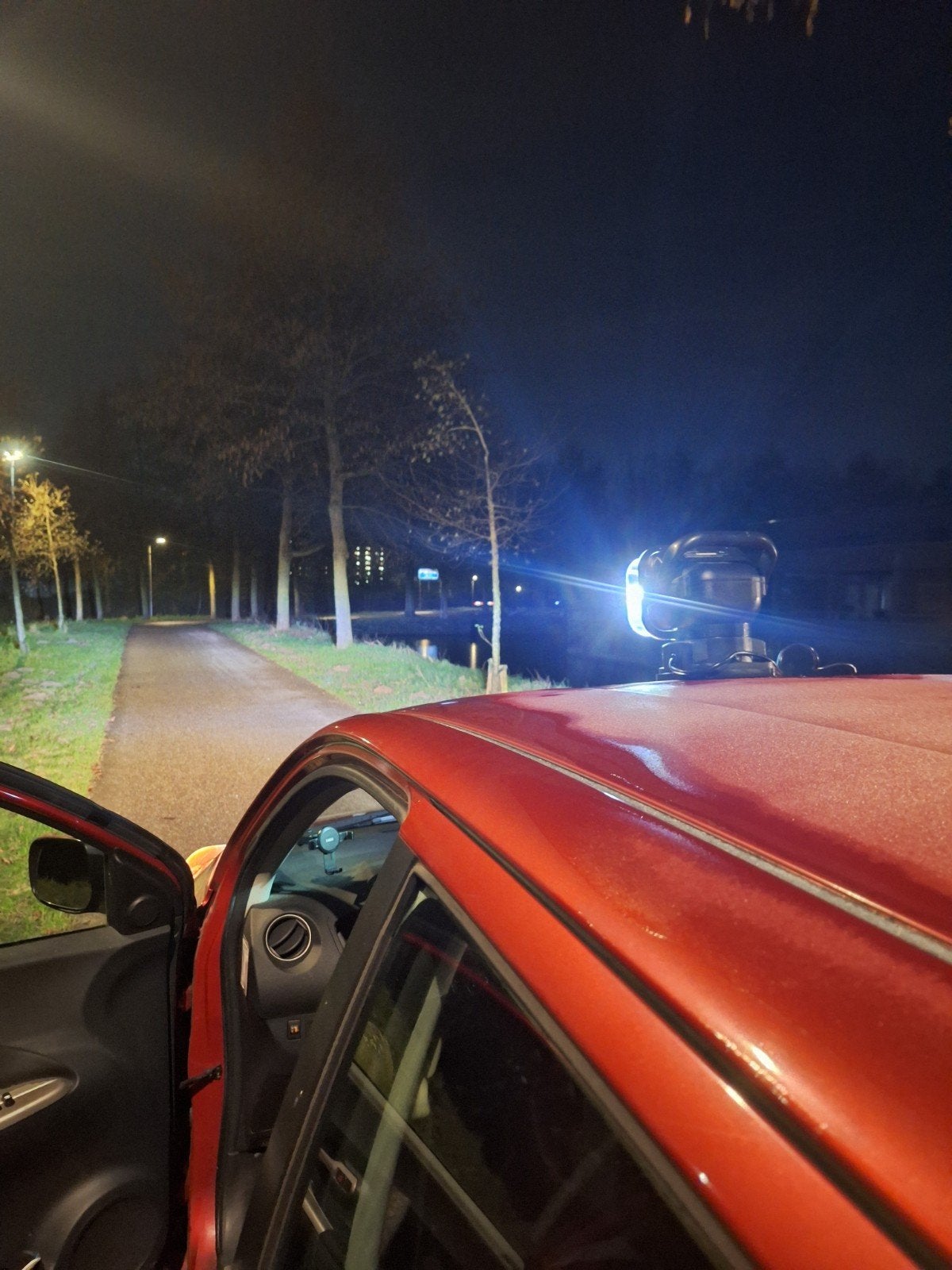 Zoeklicht Auto/boot, Ophalen, Gebruikt