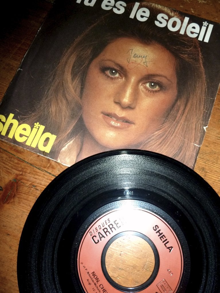 SHEILA tu es le soleil carrere 1974, Ophalen of Verzenden, Gebruikt, Pop