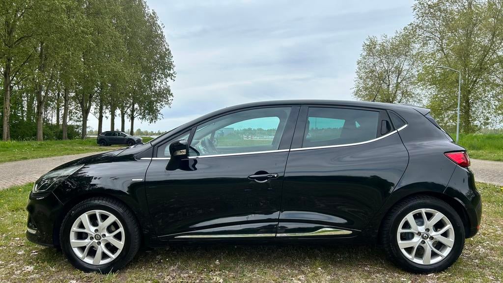 Renault Clio Energy TCe 90pk Eco2 S&S 2018 Zwart, Voorwielaandrijving, 898 cc, Stof, Origineel Nederlands