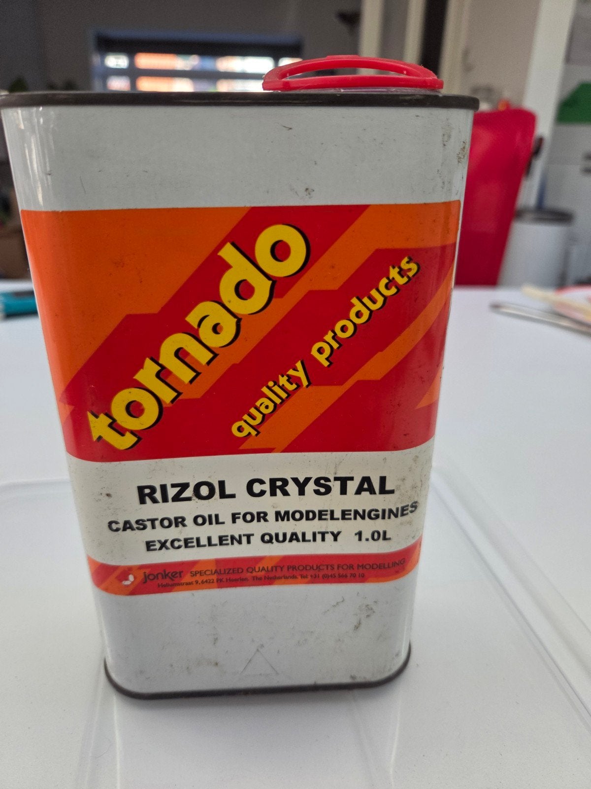 Tornado Rizol Crystal castor oil, Ophalen, Zo goed als nieuw