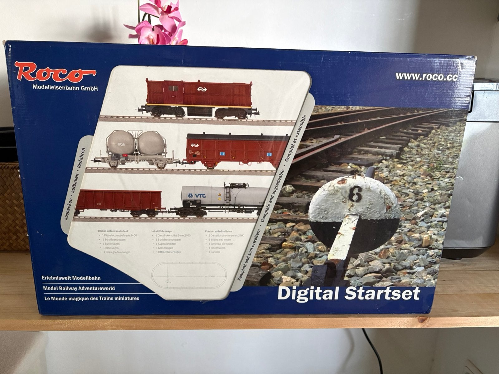 Roco Digitale Startset - Modelspoorbaan Avonturenwereld, Ophalen, Wisselstroom, Treinset, Nieuw