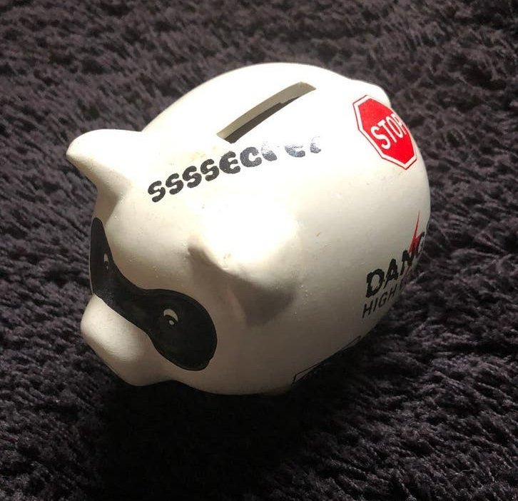 Spaarpot, spaarvarken, Piggy bank, nieuw, Ophalen of Verzenden, Nieuw, Steen, Aardewerk of Keramiek, Dier