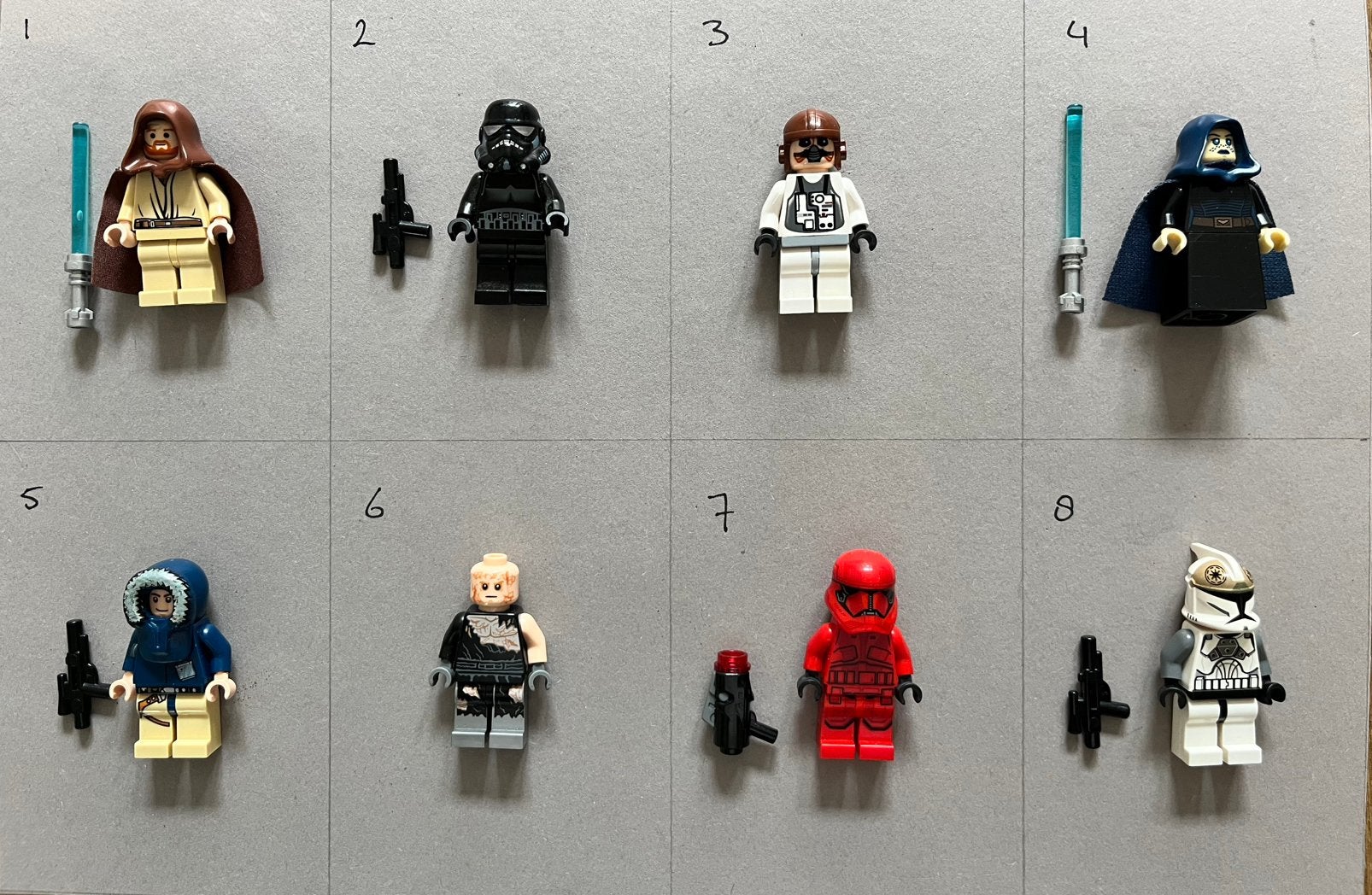 Lego Star Wars minifiguren, Star Wars, Lego, Ophalen of Verzenden, Zo goed als nieuw