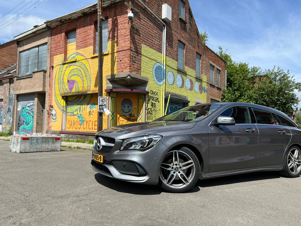 Mercedes-Benz CLA180 shootingbreak NL-Auto NAP, CLA, 730 kg, 4 cilinders, Leder en Stof