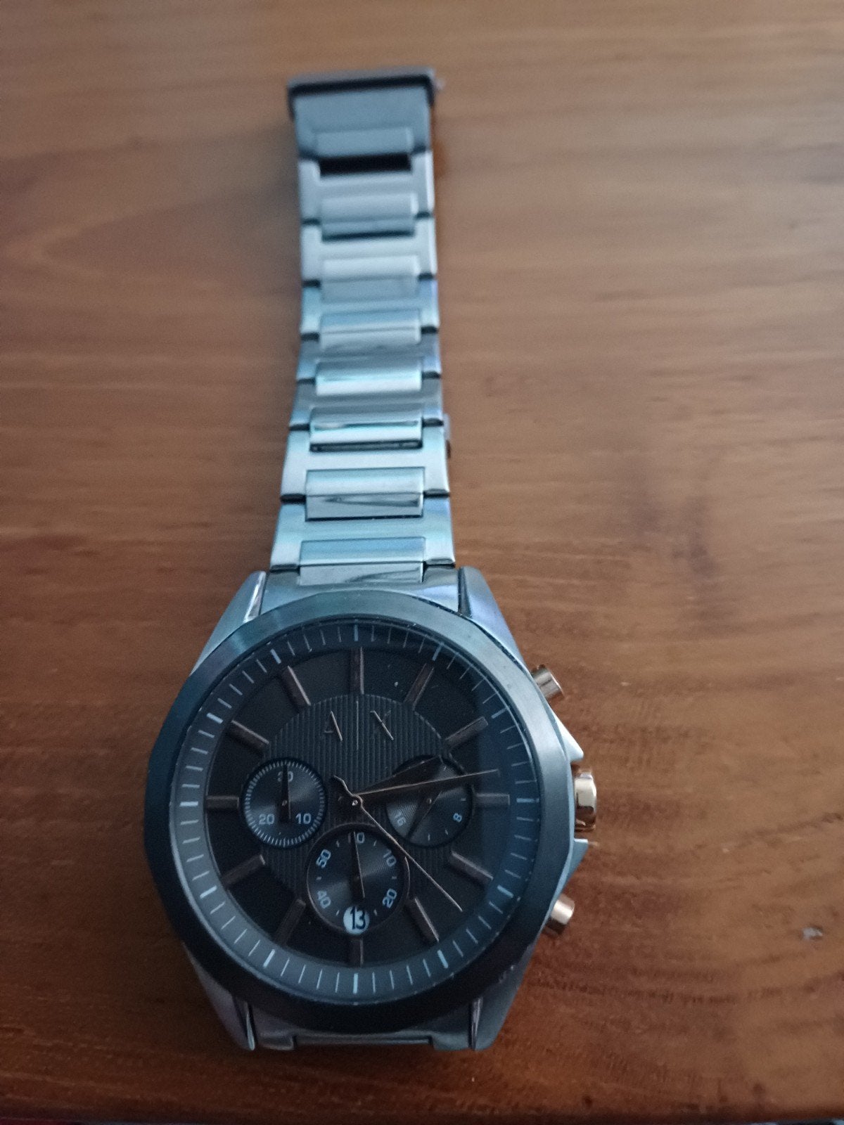 Armani Exchange Herenhorloge - Zo goed als nieuw, Overige merken, Staal, Staal, Polshorloge