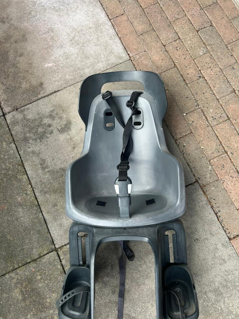 Bobike achter fietsstoeltje, Fietsen en Brommers, Fietsaccessoires | Fietsstoeltjes, Gebruikt, Ophalen