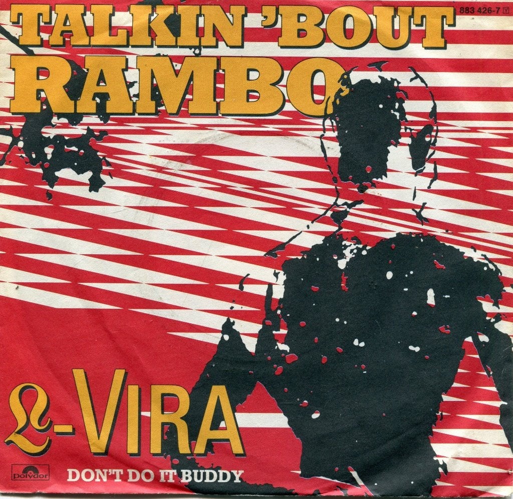 L-VIRA  -  Talkin' bout Rambo, Gebruikt, 7 inch, Pop, Fotohoes