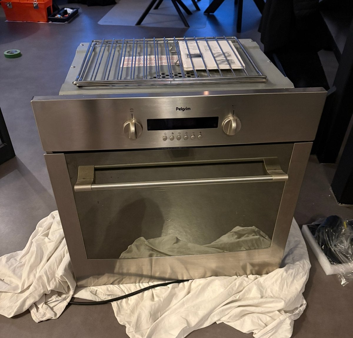 Pelgrim oven, zo goed als nieuw. Gratis af te halen!, Ophalen, 60 cm of meer, Pelgrim, Zo goed als nieuw
