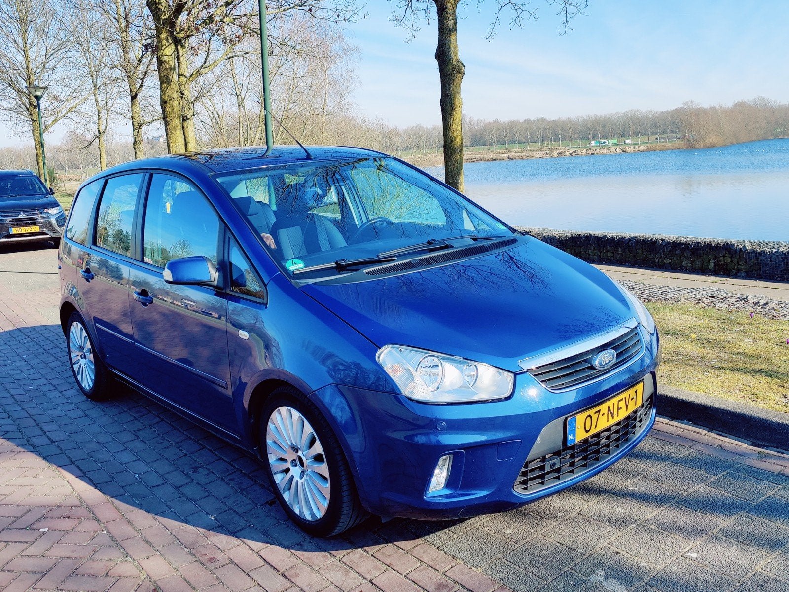 Ford C-Max 2.0 107KW Powershift 2009 Blauw, Auto's, 145 pk, 4 cilinders, Blauw, Particulier