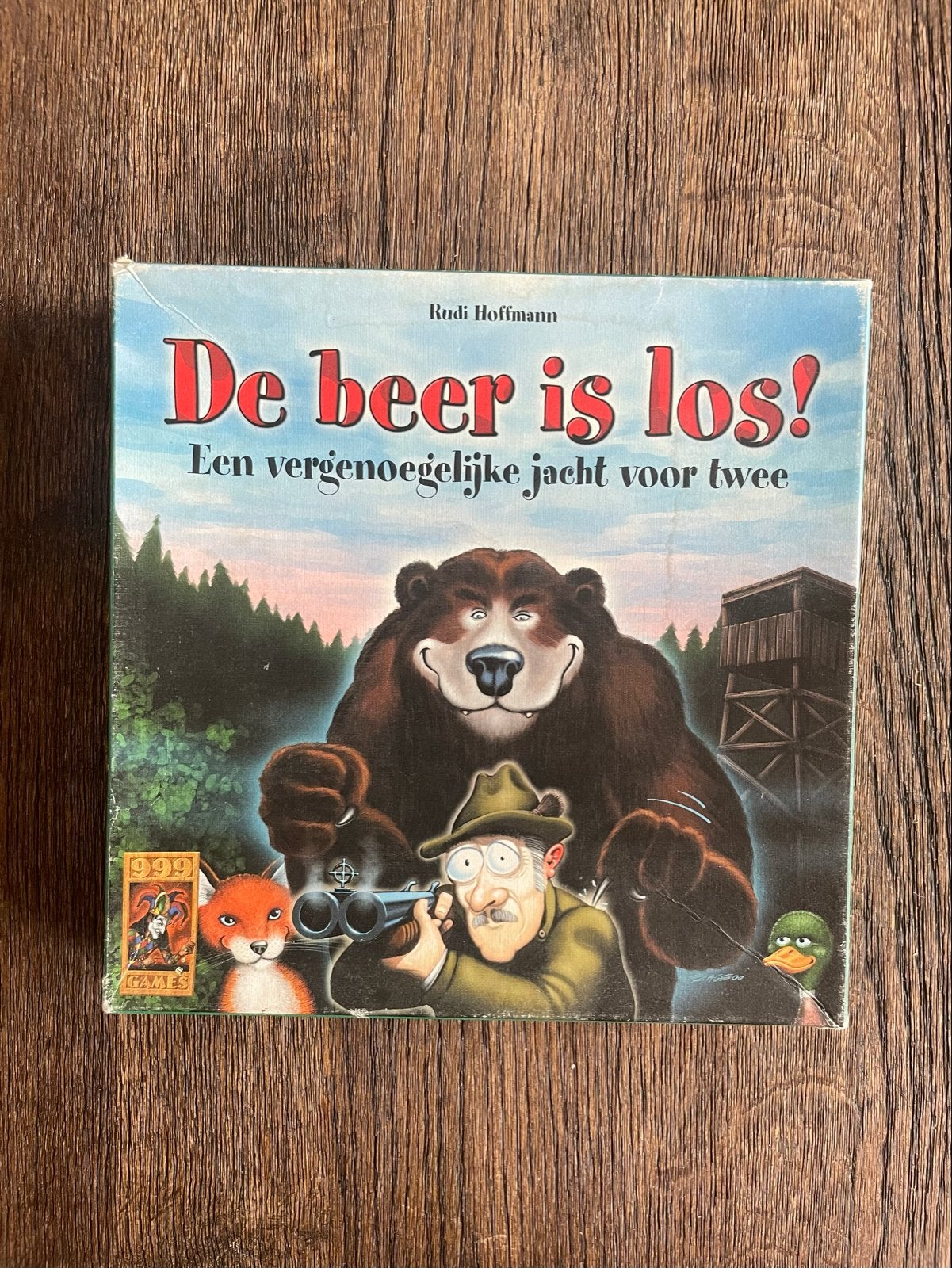 De Beer is Los!, Een of twee spelers, Ophalen of Verzenden, Zo goed als nieuw, 999 Games