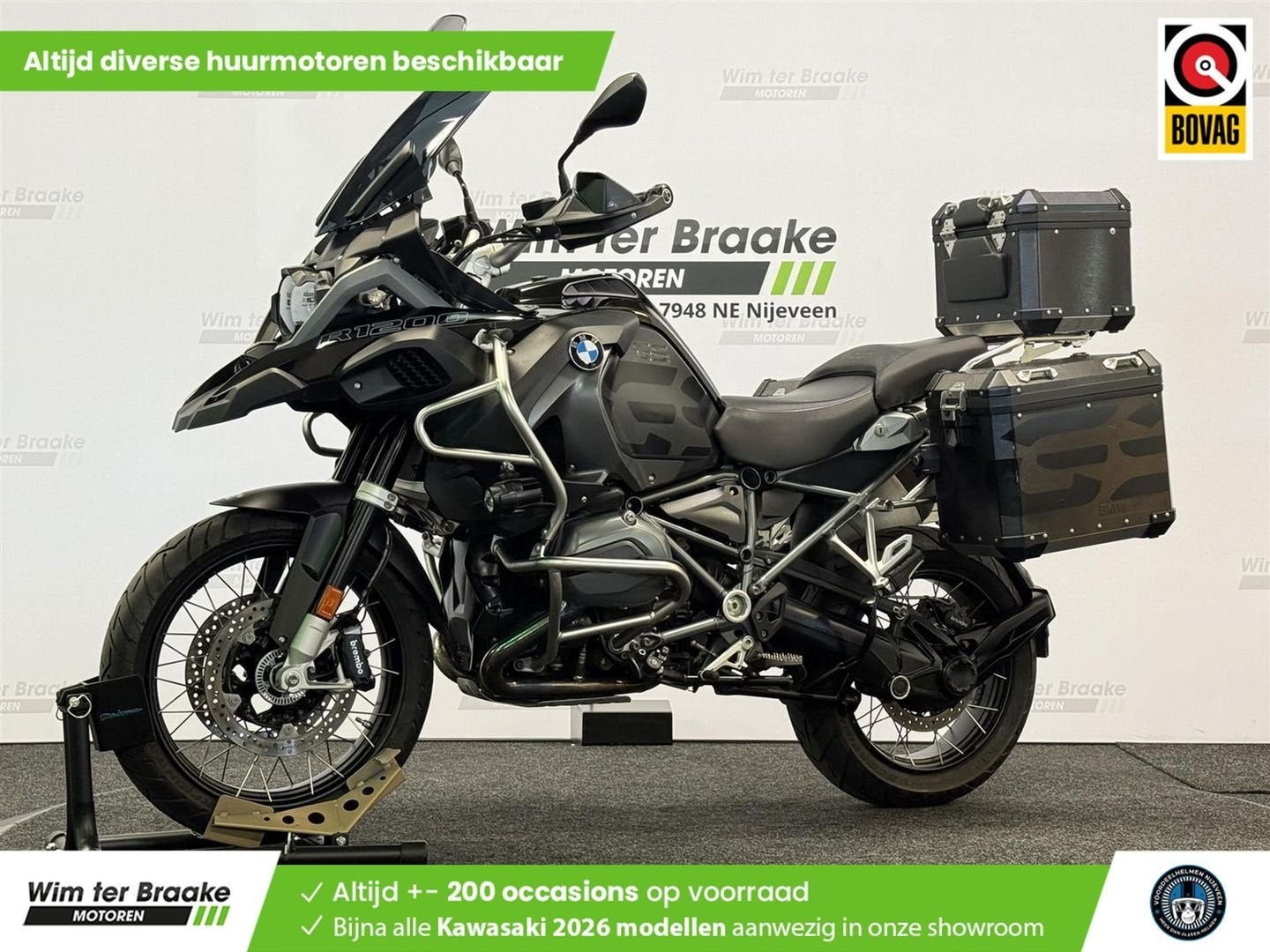 Bmw R 1200 GS Adventure (bj 2017) 45,468 km, Motoren, 2 cilinders, Motorrijbewijs A, Bedrijf, Meer dan 35 kW
