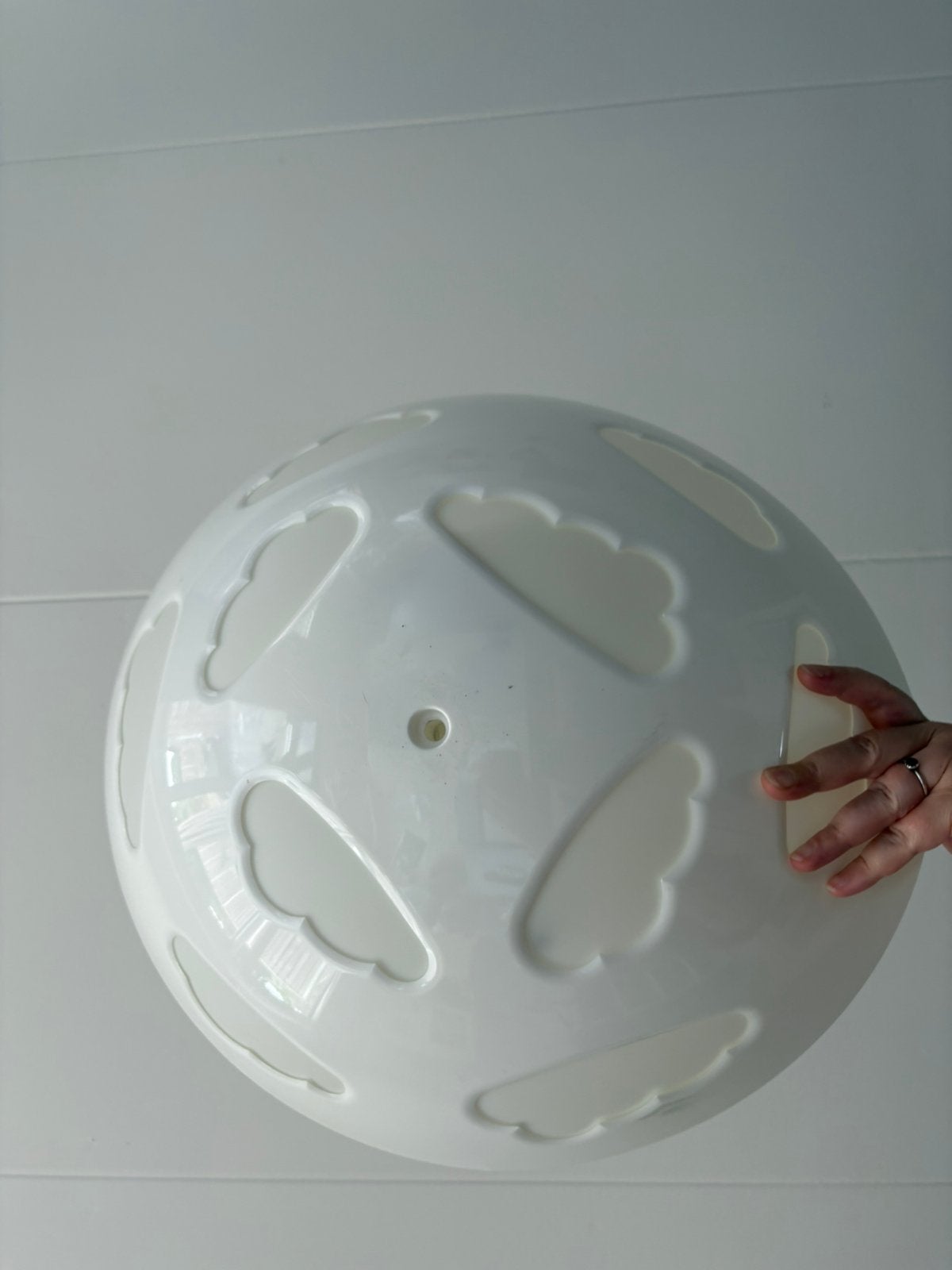 Wolken plafond lamp ikea, Ophalen, Gebruikt