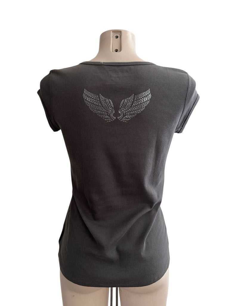 Marc Cain shirt M, Maat 38/40 (M), Ophalen of Verzenden, Zo goed als nieuw, Korte mouw