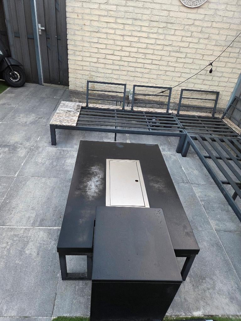Vuurtafel, Ophalen, Gebruikt