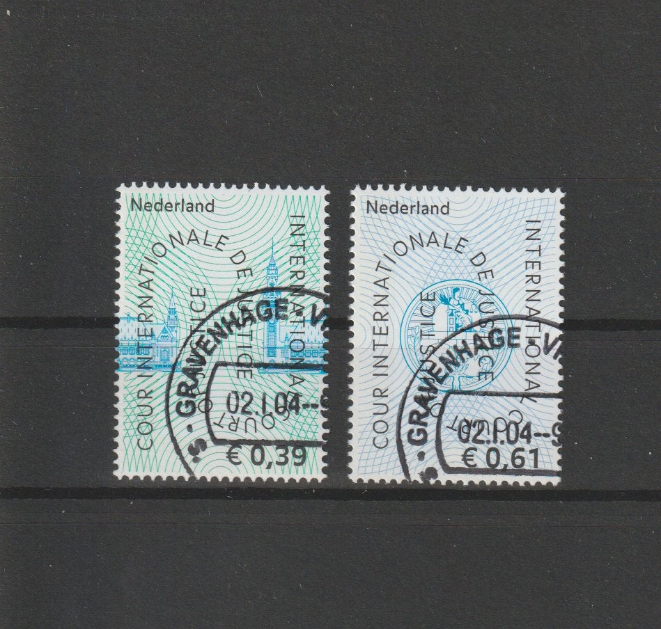 Nederland 2004, NVPH D59 t/m D60, Gestempeld., Postzegels en Munten, Ophalen of Verzenden, Na 1940, Gestempeld