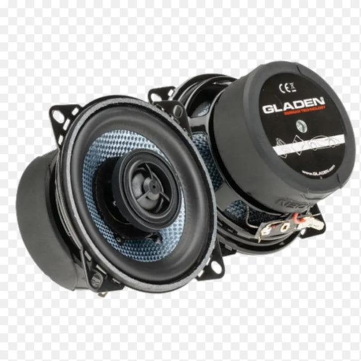 Gladen Audio RC100 4-inch High-Performance Coaxial Speaker K, Niet ingevuld, Niet ingevuld, Nieuw, Ophalen of Verzenden