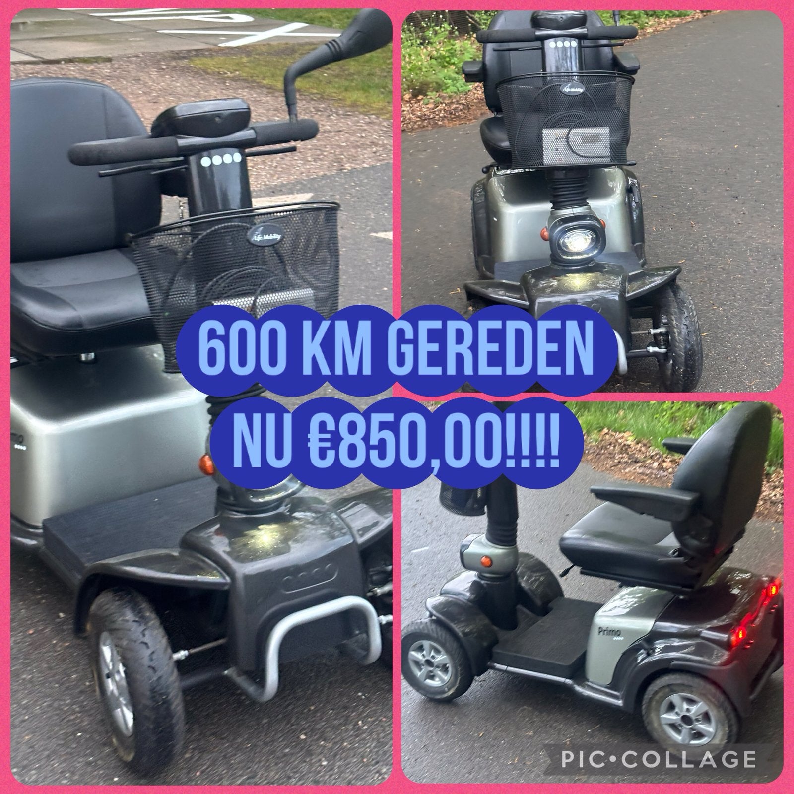 Scootmobiel Mezzo , als nieuw , 600 km gereden nu €850,00., Diversen, Meer info ☎️0️⃣6️⃣➖2️⃣0️⃣9️⃣0️⃣1️⃣0️⃣4️⃣0️⃣, Mezzo, Ophalen of Verzenden