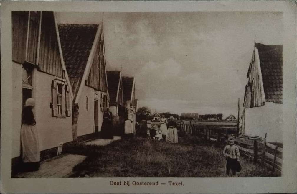 Oost bij Oosterend – Texel (Noord-Holland), Verzenden, Voor 1920, Noord-Holland