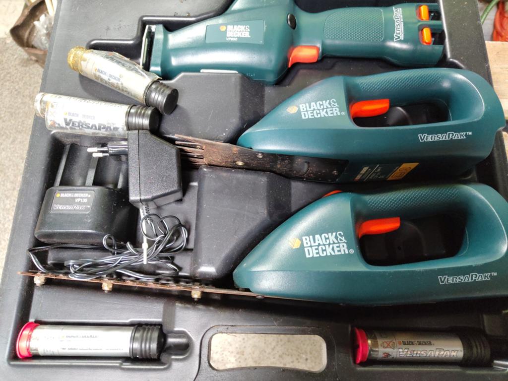 Koffer met black & Decker tuingereedschap, Ophalen of Verzenden