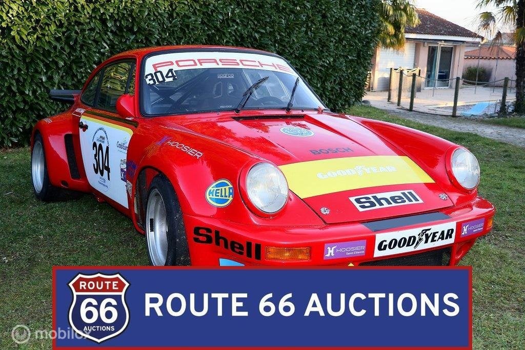 Porsche 911 3.0 RSR | 1974 | Route 66 Auctions, Overige carrosserieën, Zwart, Bedrijf, Porsche