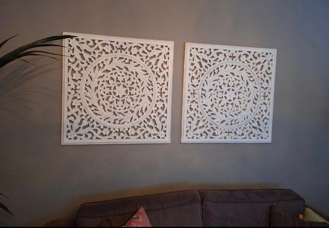 2 PTMD wandpanelen, Overige stijlen, Ophalen, Zo goed als nieuw
