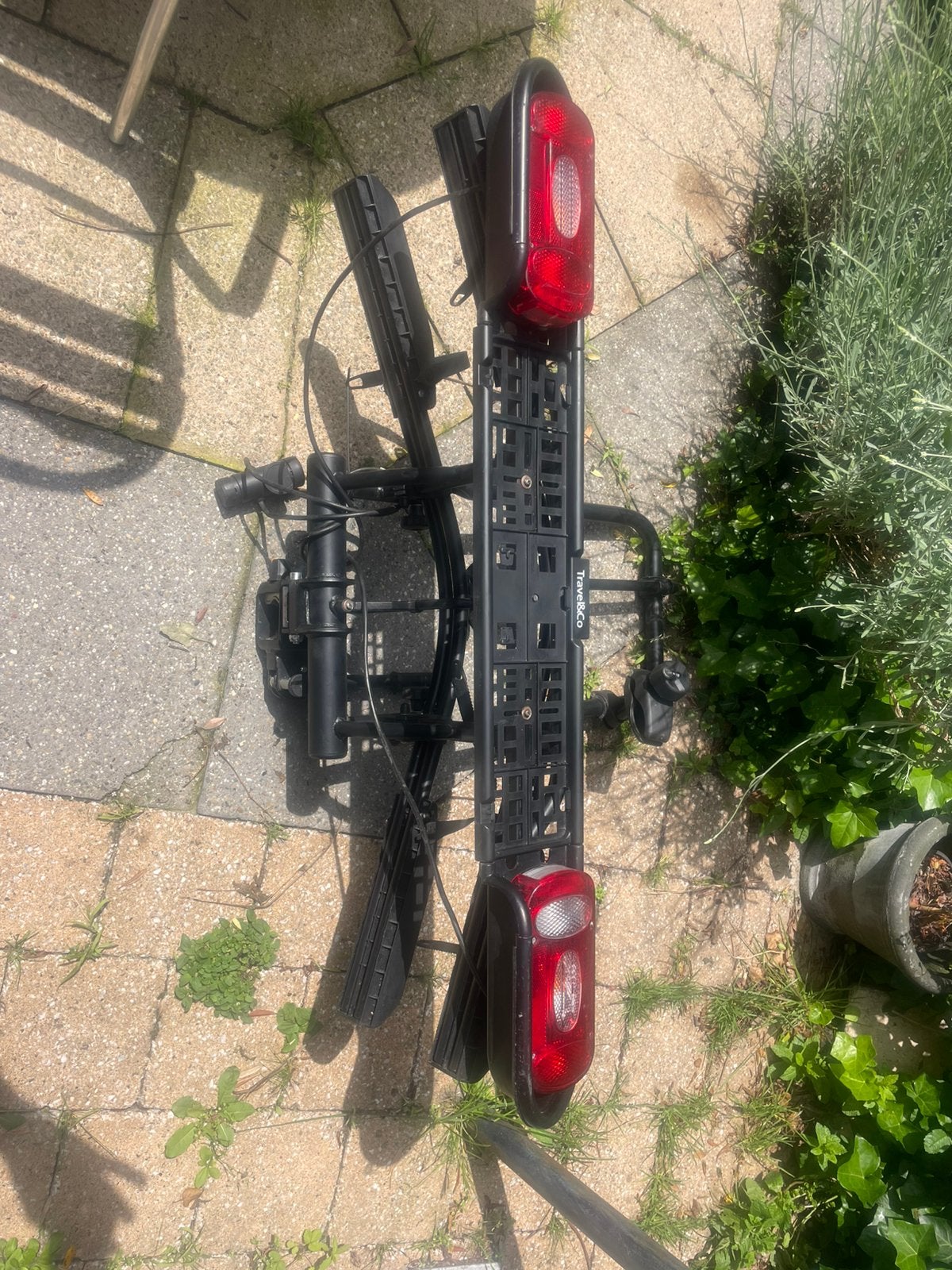 Fietsendrager Travel en Co., Auto diversen, Ophalen of Verzenden, Gebruikt, Trekhaakdrager