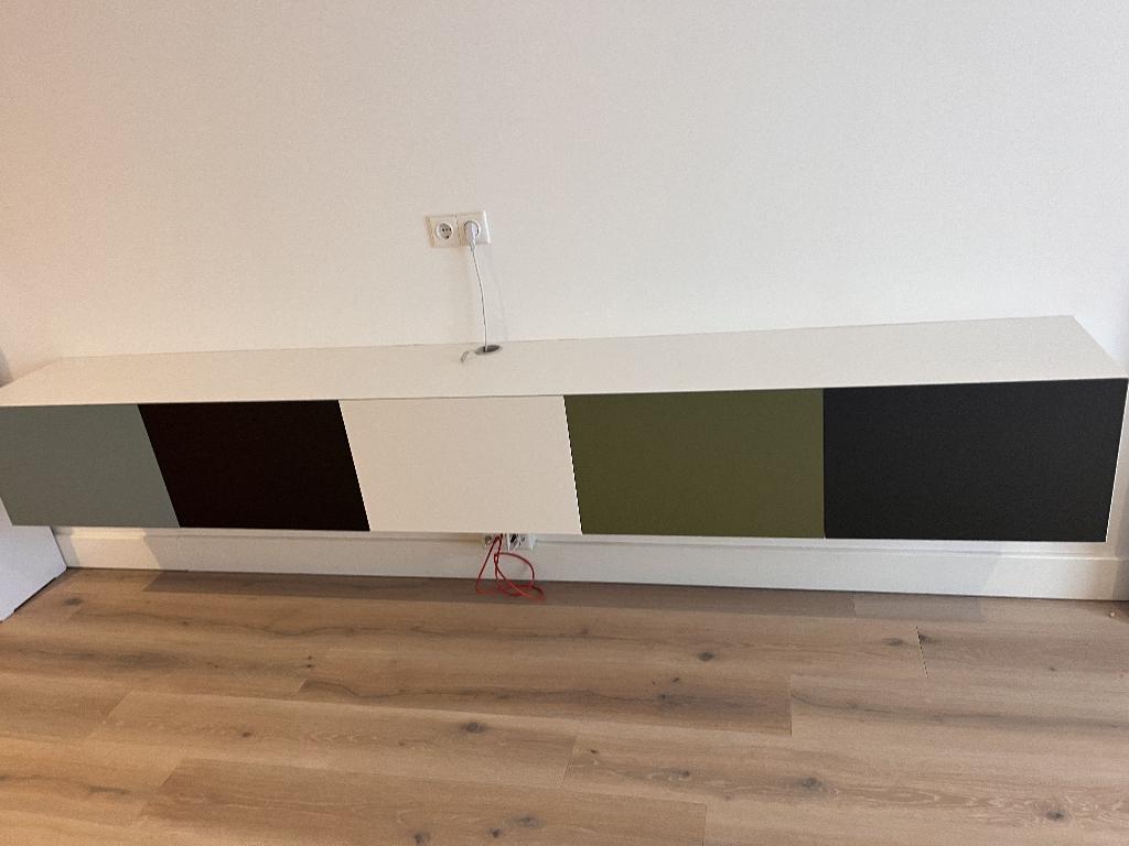 Pastoe Vision Elements Dressoir, Ophalen, Minimalistisch modern, Zo goed als nieuw, 200 cm of meer