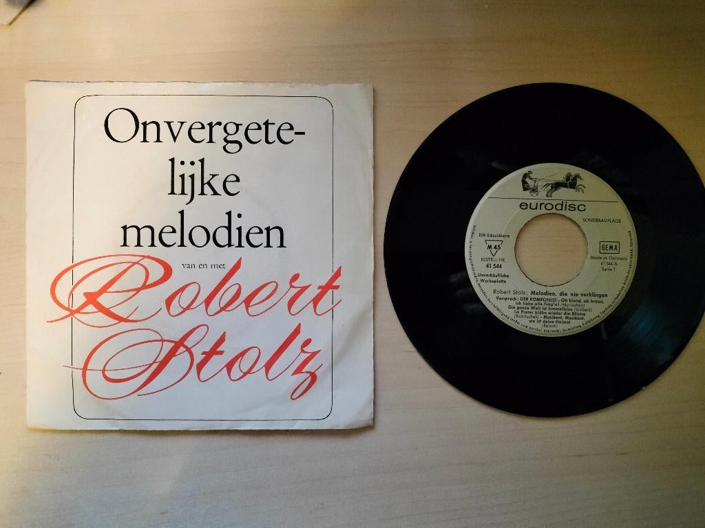 Robert Stolz - Onvergetelijke Melodiën, Gebruikt, 7 inch, Single, Ophalen of Verzenden