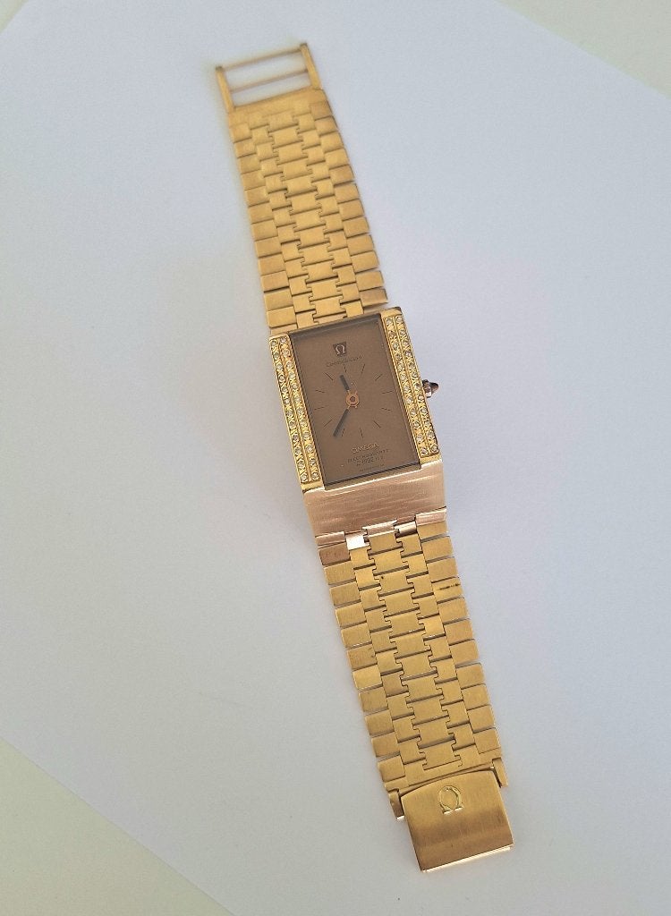 Omega Constellation Electroquartz f8192 Hz, Ophalen, Gebruikt, Polshorloge, Goud