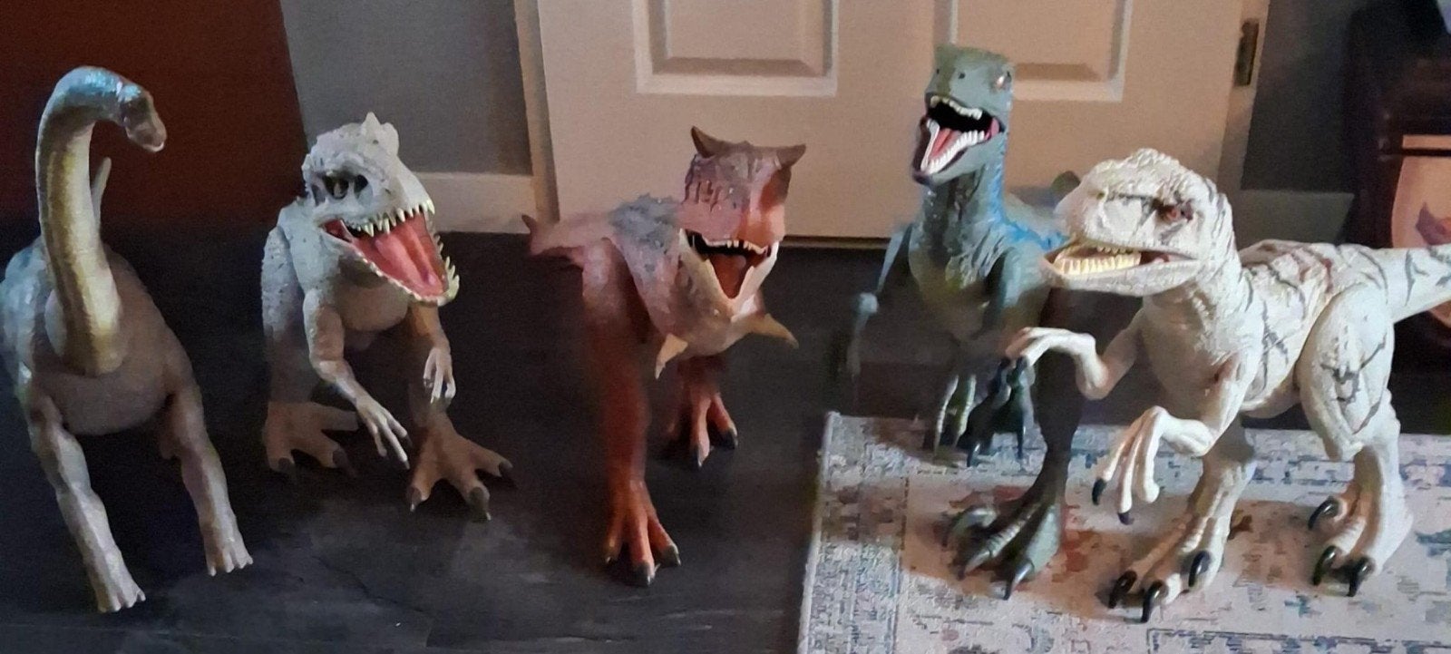 Grote Jurassic World Dinosaurus Figuren - 5 Stuks, Ophalen, Zo goed als nieuw