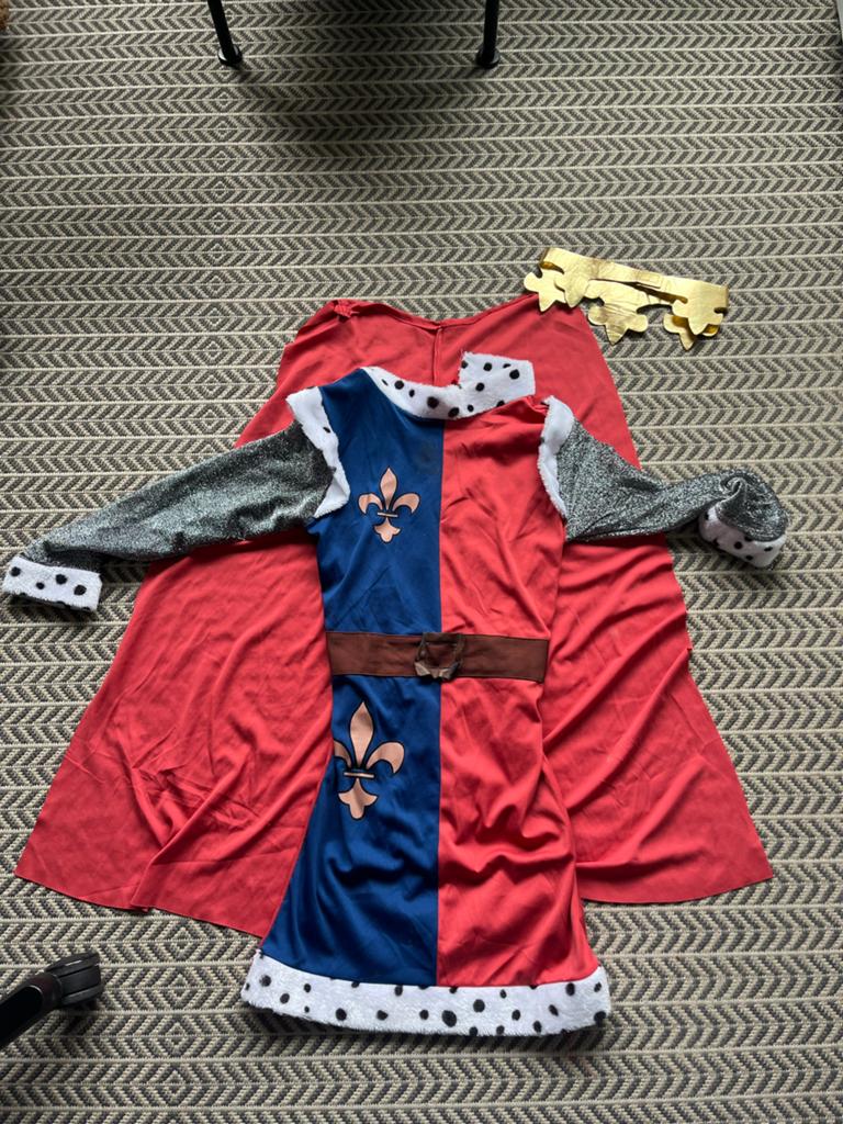 Ridderzaal kostuum voor carnaval - 10-12 jaar, Ophalen of Verzenden, Zo goed als nieuw, 146 t/m 152, Jongen of Meisje