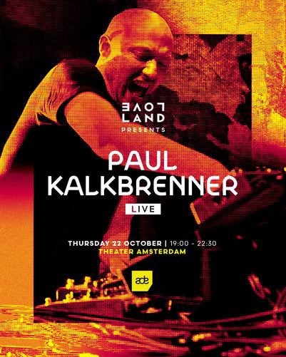 Paul Kalkbrenner loveland ADE 4 tickets 23-10-26, Twee personen