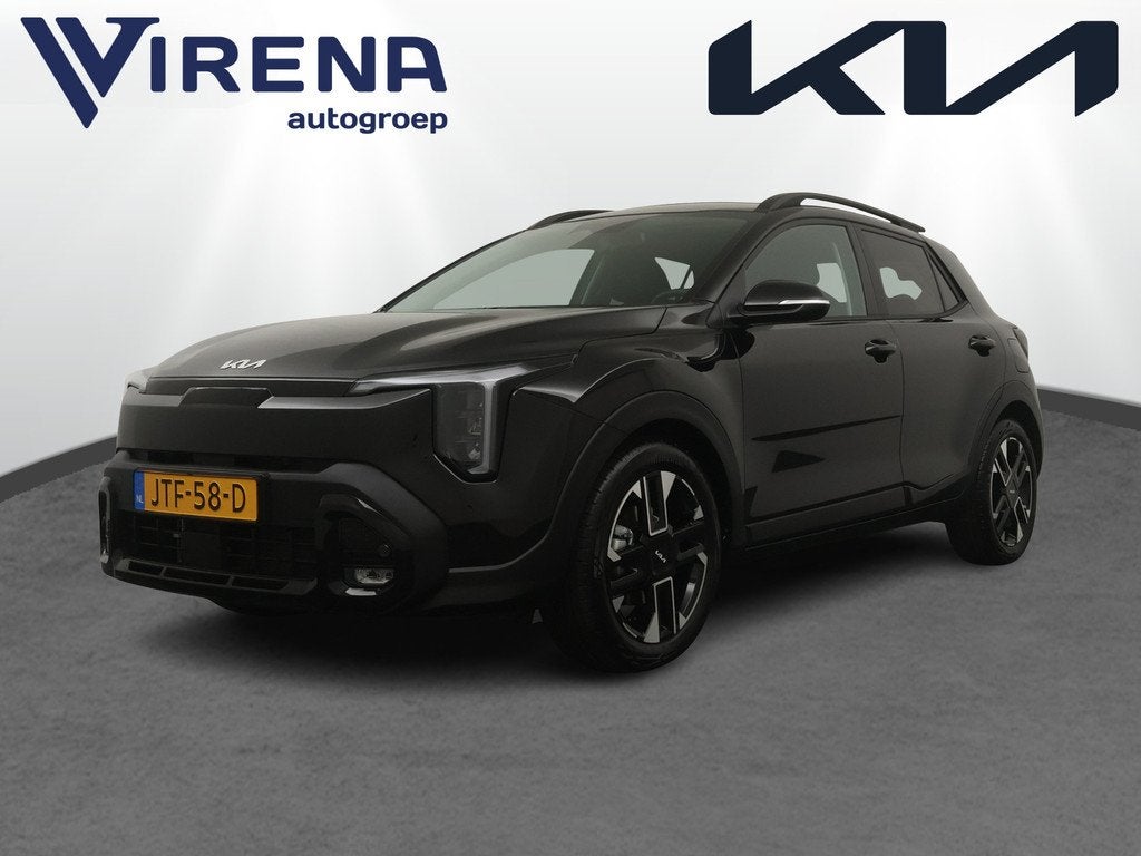 Kia Stonic 1.0 T-GDi MHEV GT-Line - Schuifkantel/dak - AUTOM, Auto's, Kia, 12 maanden, Automatische klimaatregeling, Zwart, Origineel Nederlands